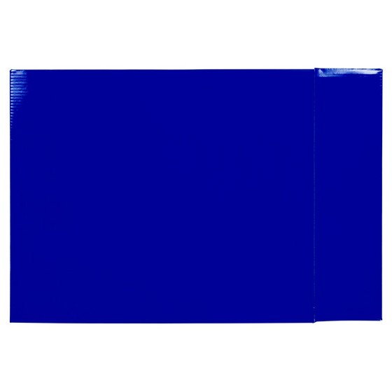 Caja archivador liderpapel de palanca carton din-a4 documenta lomo 75mm color azul