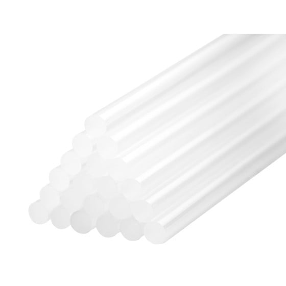 Barra termofusible liderpapel de 7 mm de diametro x 100 mm de alto blister de 12 unidades