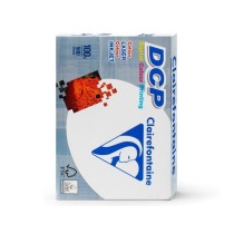 Papel fotocopiadora clairefontaine din a4 100 gramos paquete de 500 hojas
