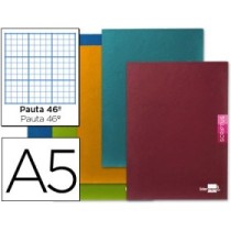 Libreta liderpapel scriptus a5 48 hojas 90g/m2 rayado n 46