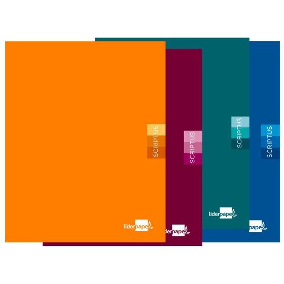 Libreta liderpapel scriptus a5 48 hojas 90g/m2 rayado n 46