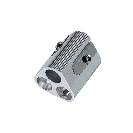 Sacapuntas m+r metalico 3 usos