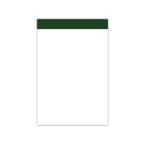 Bloc notas liderpapel liso a4 80 hojas 60 g/m2 perforado sin tapa
