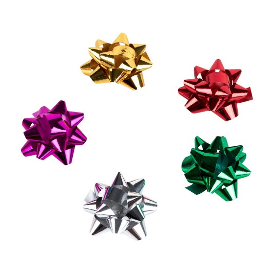 Lazos liderpapel fantasia medianos colores metalizados surtidos