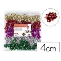 Lazos liderpapel fantasia pequeños colores metalizados surtidos