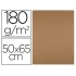 Cartulina liderpapel 50x65 cm 180 gr marron escolar paquete de 25