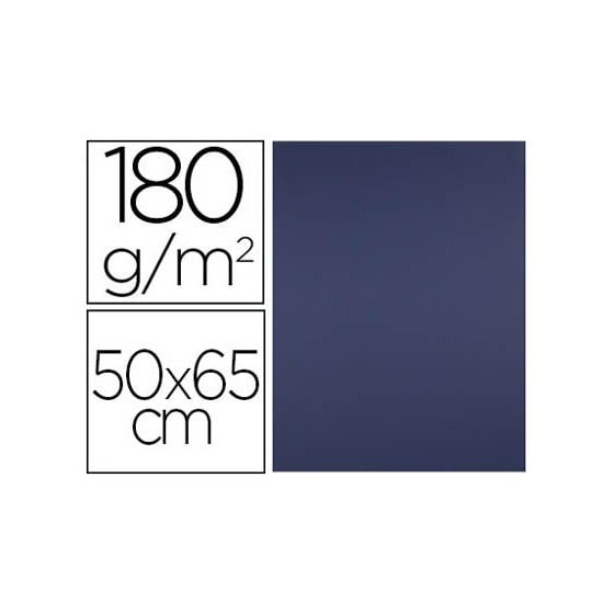 Cartulina liderpapel 50x65 cm 180 gr zafiro unidad