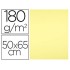 Cartulina liderpapel 50x65 cm 180 gr amarillo medio unidad