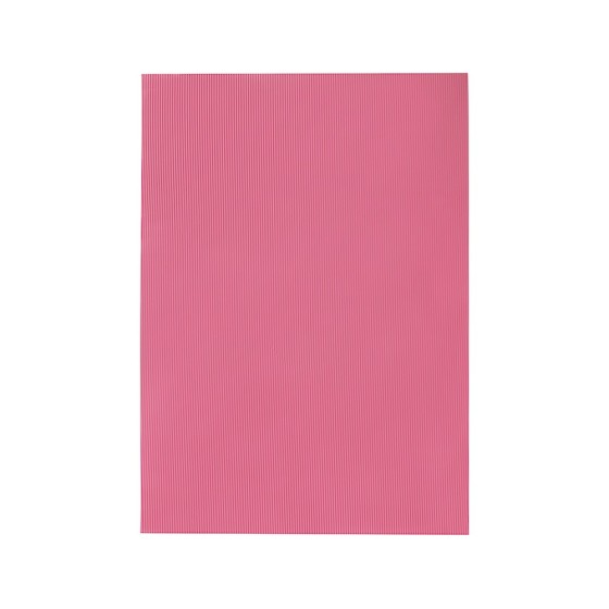 Goma eva ondulada liderpapel 50x70cm 2,2mm de espesor rosa