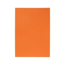 Goma eva ondulada liderpapel 50x70cm 2,2mm de espesor naranja
