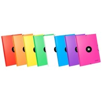 Carpeta liderpapel antartik gomas a4 3 solapas carton forrado colores surtidos
