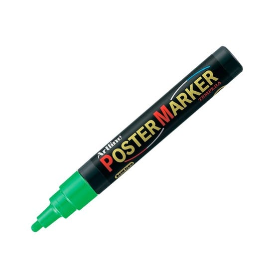 Rotulador artline poster marker epp-4-ver flu punta redonda 2 mm color verde fluor
