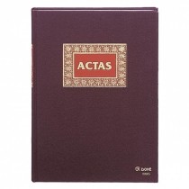 Libro Contable DOHE Folio 100 Hojas Natural Actas