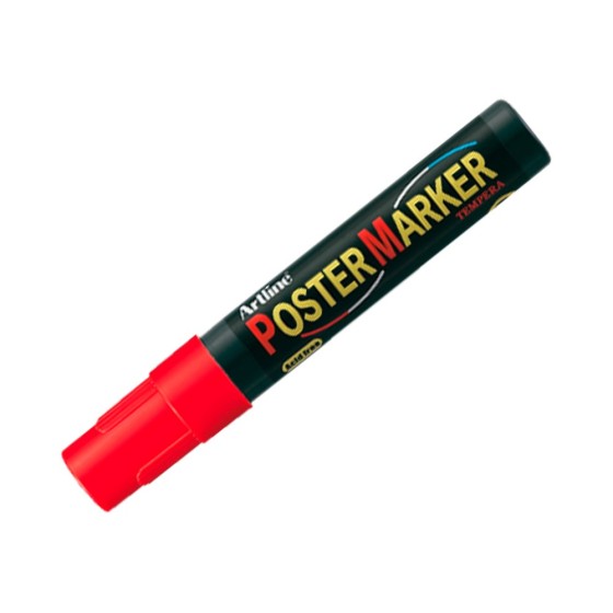 Rotulador artline poster marker epp-4-roj punta redonda 2 mm color rojo