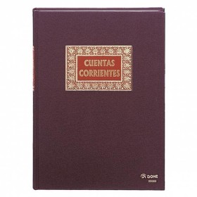 Libro Contable DOHE Folio 100 Hojas Natural Cuentas Corrientes