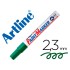 Rotulador artline marcador permanente ek-400 xf verde -punta redonda 2.3 mm -metal caucho y plastico