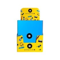 Carpeta liderpapel antartik a4 forrada 4 anillas 25 mm redondas colores surtidos