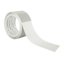 Cinta adhesiva q-connect polipropileno transparente 66 mt x 75 mm para embalaje