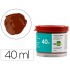 Tempera liderpapel escolar 40 ml marron
