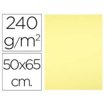Cartulina liderpapel 50x65 cm 240 g/m2 amarillo medio
