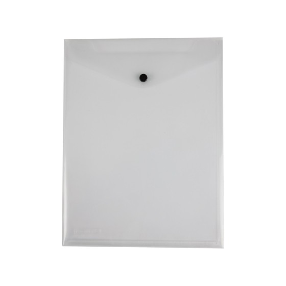 Carpeta liderpapel dossier broche polipropileno din a4 formato vertical transparente 50 hojas