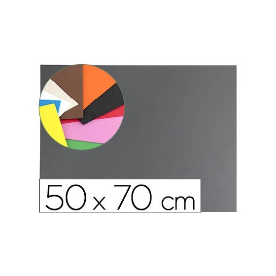 Goma eva liderpapel 50x70cm 60g/m2 espesor 1.5mm gris