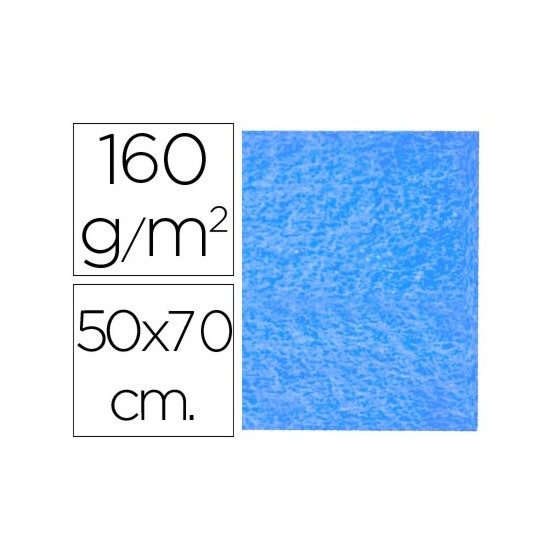 Fieltro liderpapel 50x70cm azul claro 160g/m2