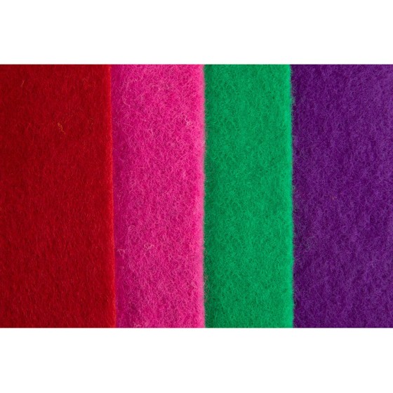 Fieltro liderpapel 50x70cm rosa 160g/m2