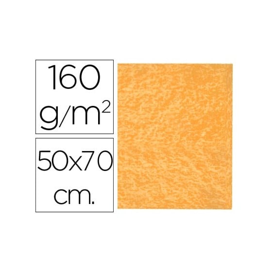 Fieltro liderpapel 50x70cm naranja 160g/m2