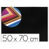 Goma eva con purpurina liderpapel 50x70cm 60g/m2 espesor 2mm negro