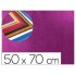Goma eva con purpurina liderpapel 50x70cm 60g/m2 espesor 2mm violeta