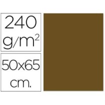 Cartulina liderpapel 50x65 cm 240 g/m2 marron claro