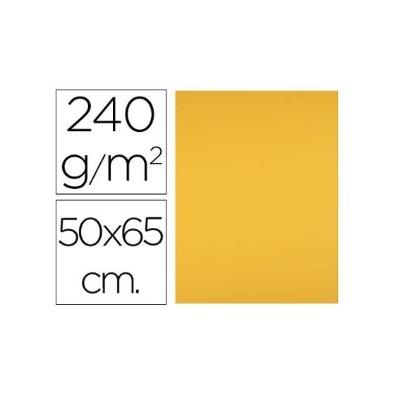 Cartulina liderpapel 50x65 cm 240 g/m2 oro viejo