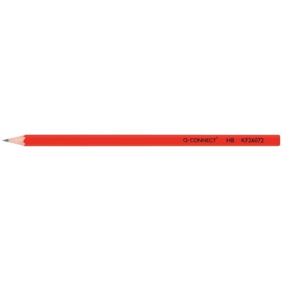 Lapices de grafito q-connect hexagonal sin goma n.2 hb