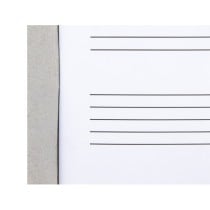 Bloc musica liderpapel pentagrama 5mm cuarto 20 hojas 100g/m2 grapado