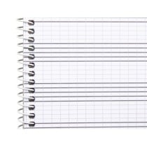 Bloc musica liderpapel combi pentagrama cuadriculado 2,5mm cuarto 20 hojas 100g/m2