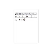 Talonario liderpapel camarero 8º original y copia t252 zig zag