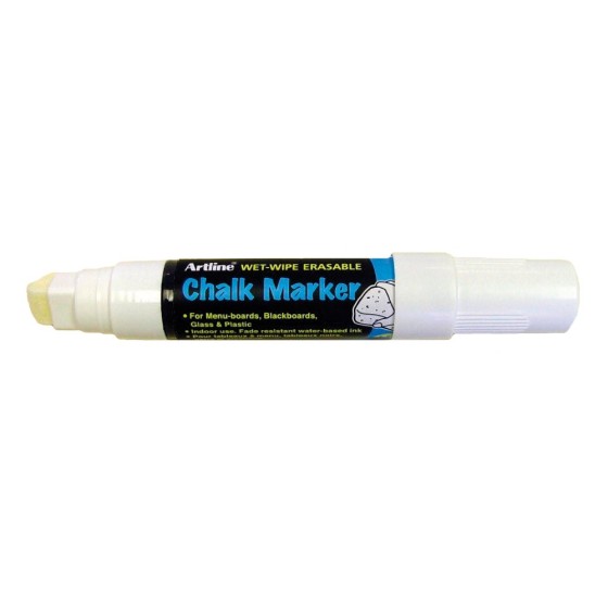 Rotulador artline pizarra verde negra epw-12 mm color blanco