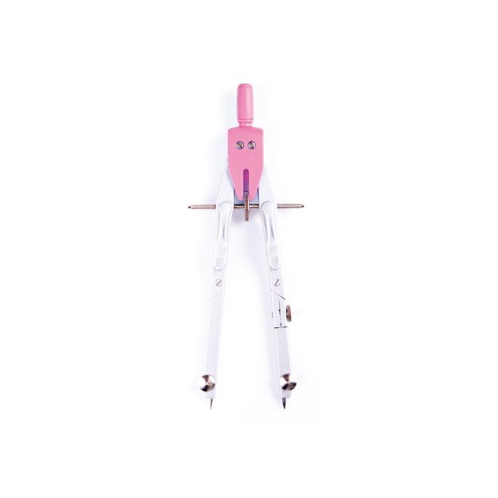 Compas liderpapel con adapatador alargadera y mango extra soft expositor de 16 estuches 2 modelos