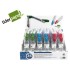 Compas liderpapel con protector de punta colores surtidos