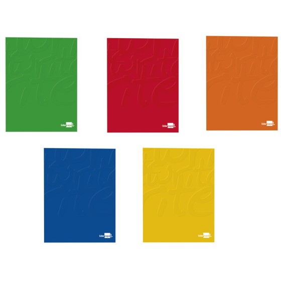 Libreta liderpapel smart a5 80 hojas 60g/m2 horizontal con doble margen