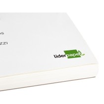 Bloc dibujo liderpapel esbozos espiral din a4 210x297mm 100 hojas 90g/m2 sin recuadro