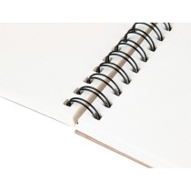 Bloc dibujo liderpapel esbozos espiral din a4 210x297mm 100 hojas 90g/m2 sin recuadro