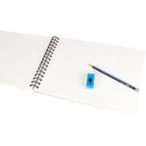 Bloc dibujo liderpapel esbozos espiral din a4 210x297mm 100 hojas 90g/m2 sin recuadro