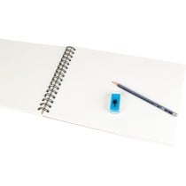 Bloc dibujo liderpapel esbozos espiral din a4 210x297mm 100 hojas 90g/m2 sin recuadro