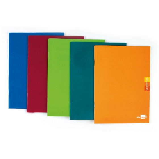Libreta escolar liderpapel scriptus 48h din a5 cuadro 6 mm papel 90 gr sin margen