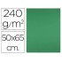 Cartulina liderpapel 50x65 cm 240g/m2 verde navidad