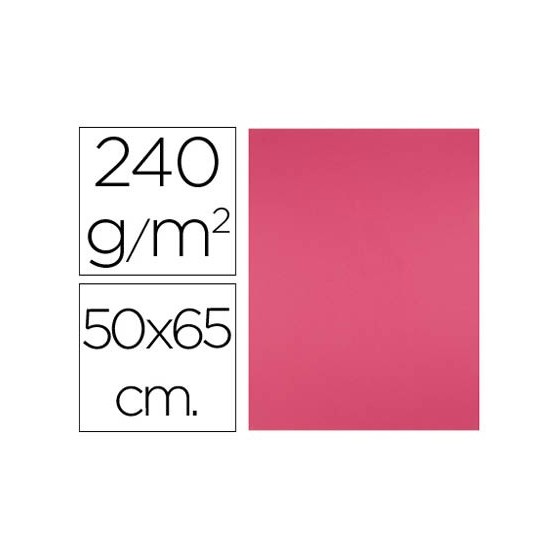 Cartulina liderpapel 50x65 cm 240g/m2 fucsia