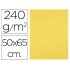 Cartulina liderpapel 50x65 cm 240g/m2 amarillo limon