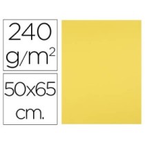 Cartulina liderpapel 50x65 cm 240g/m2 amarillo limon